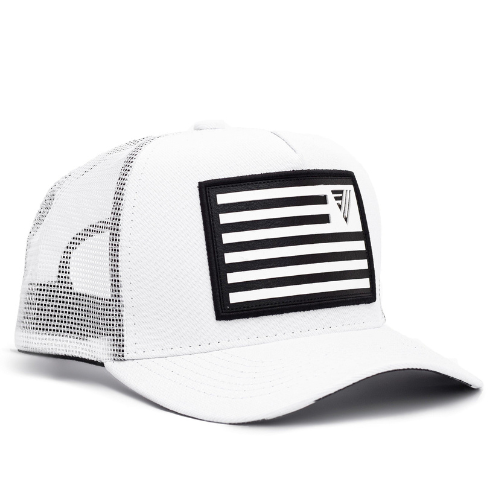 White Trucker Hat | Patriotic | Urban Effort