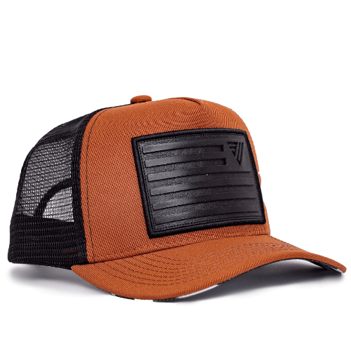 Brown Trucker Hat | Patriotic | Urban Effort