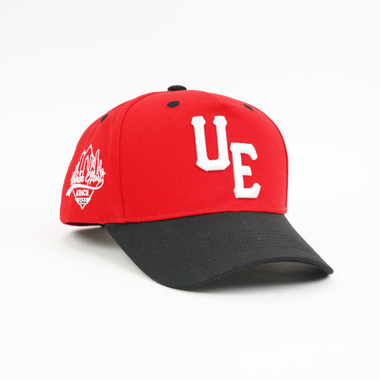 Red + Black Sports Cap | Urban Effort