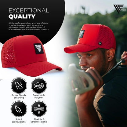 Red Performance Hat | Urban Effort