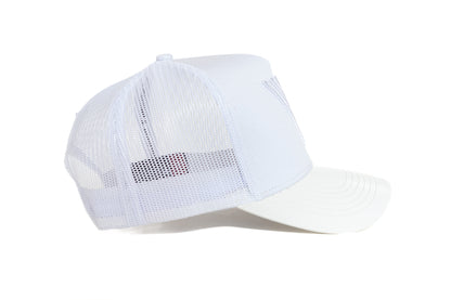 White Trucker Hat | Minimalist | Urban Effort