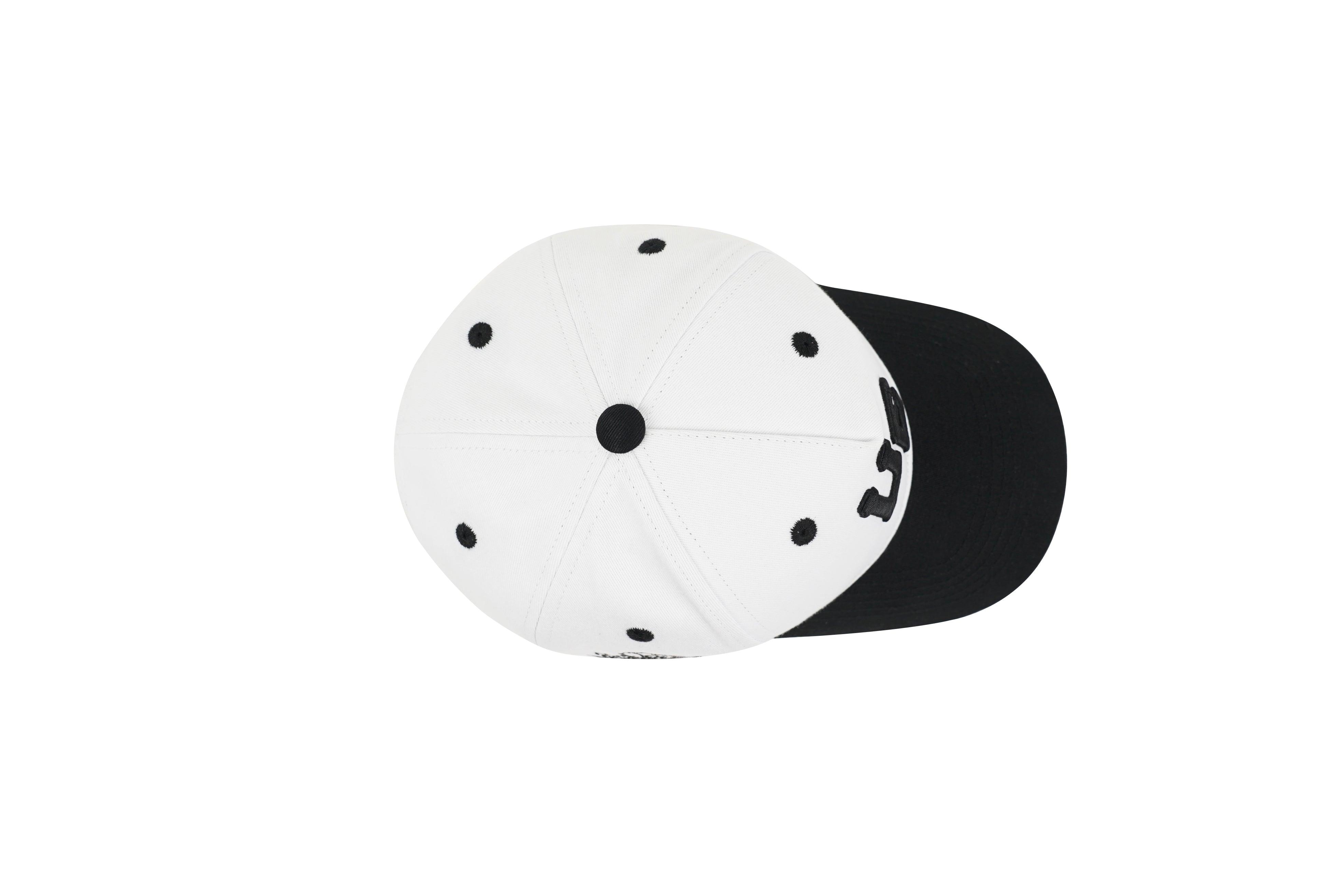 White + Black Sports Cap | Urban Effort