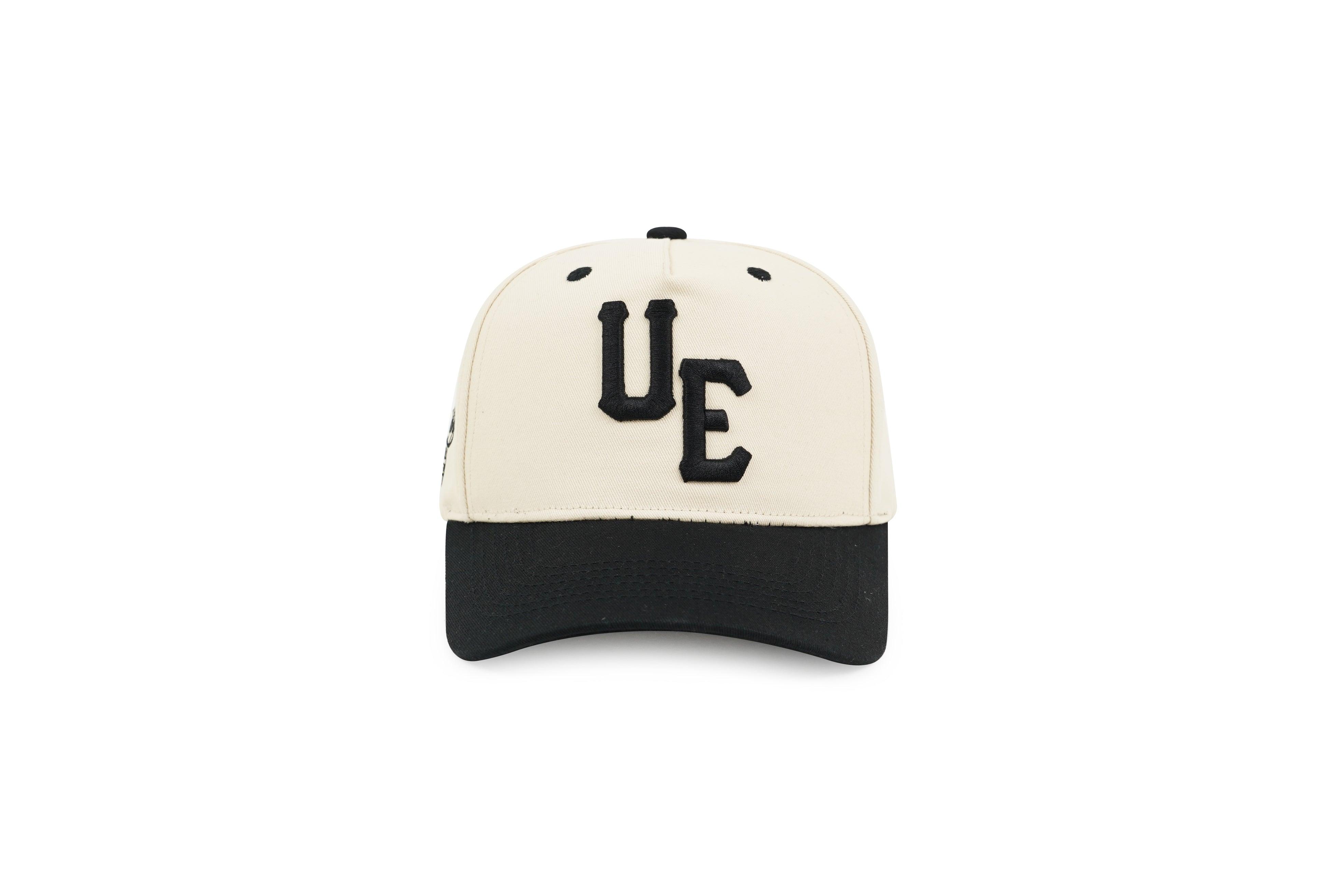 Off White + Black Sports Cap | Urban Effort