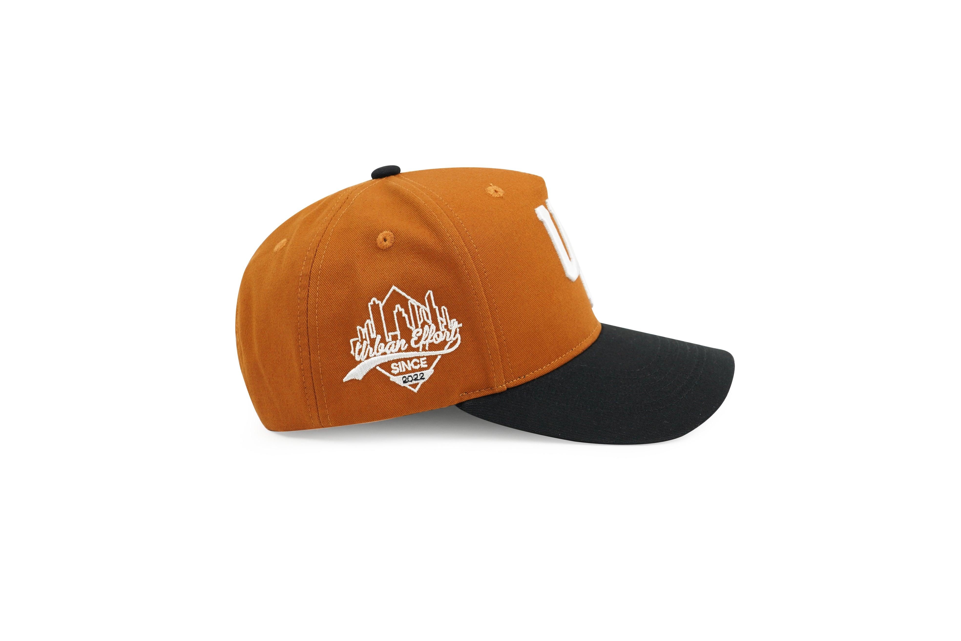 Brown + Black Sports Cap | Urban Effort