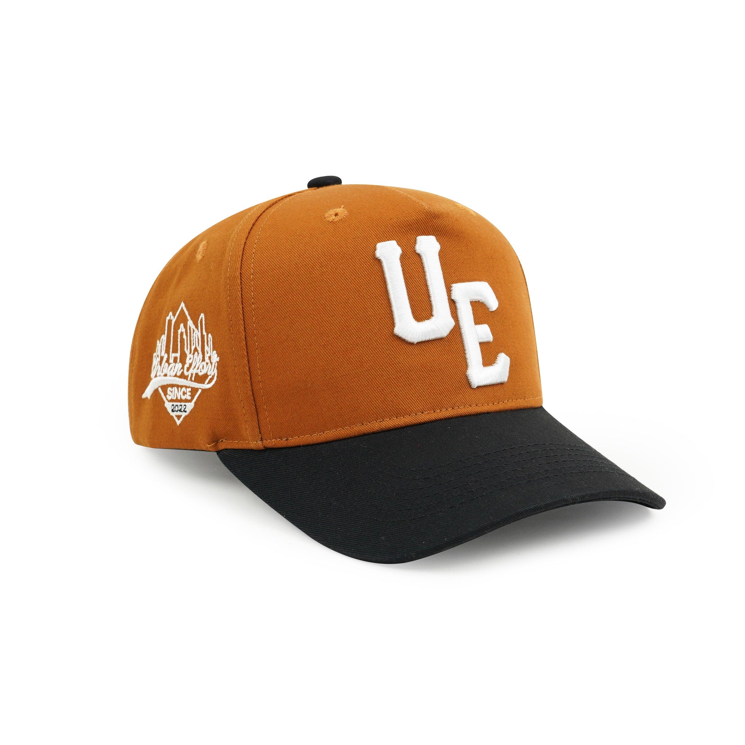 Brown + Black Sports Cap | Urban Effort