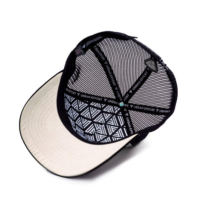 Black + Cream Trucker Hat | Original's | Urban Effort - Urban Effort