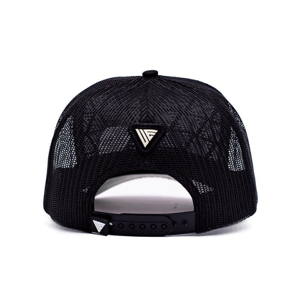 Black + Cream Trucker Hat | Original's | Urban Effort - Urban Effort