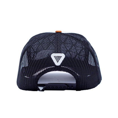 Black + White + Brown Trucker Hat | Original's | Urban Effort - Urban Effort