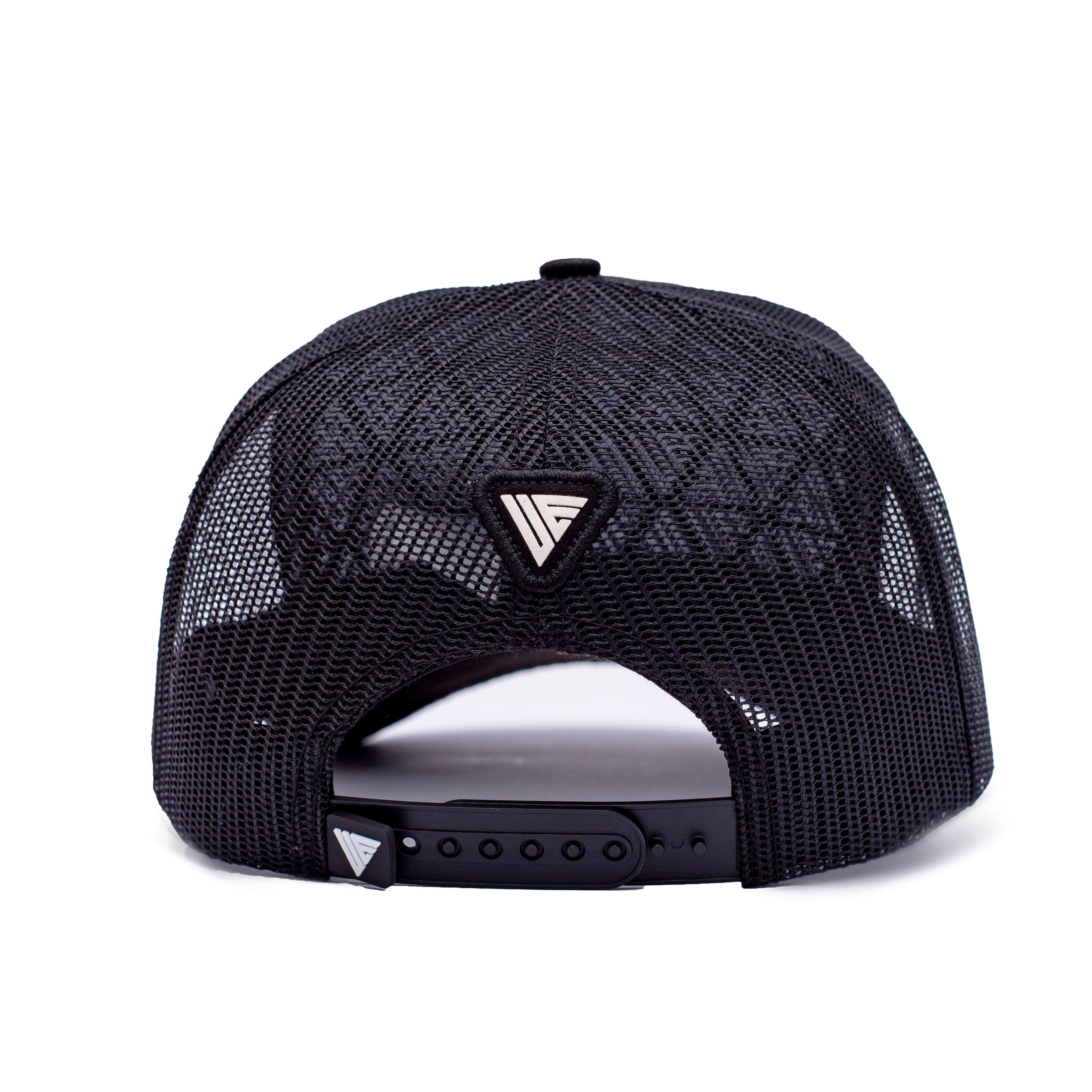 Black & White Patch Mesh Cap | Urban Effort High-Quality Trucker Hats