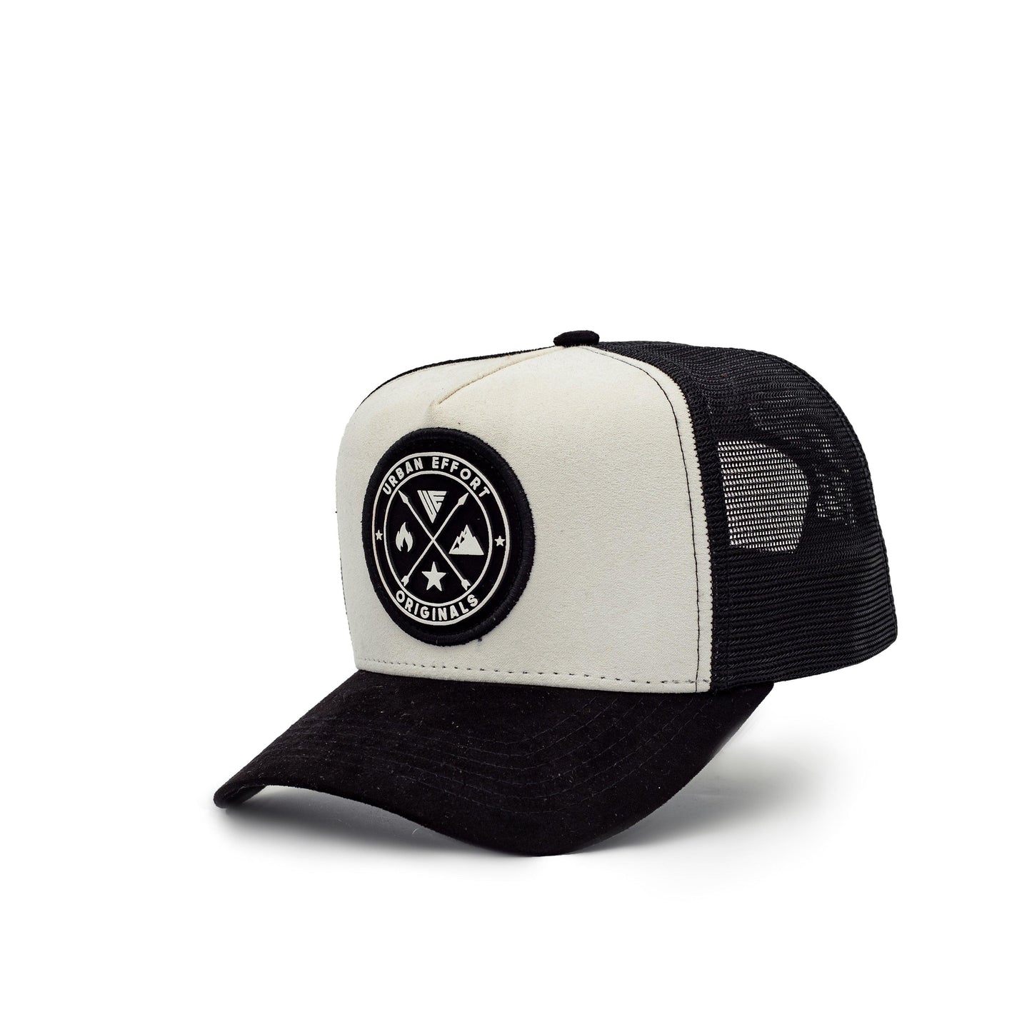 Style Urban Classic & White Trucker Hat Black | | Urban Effort