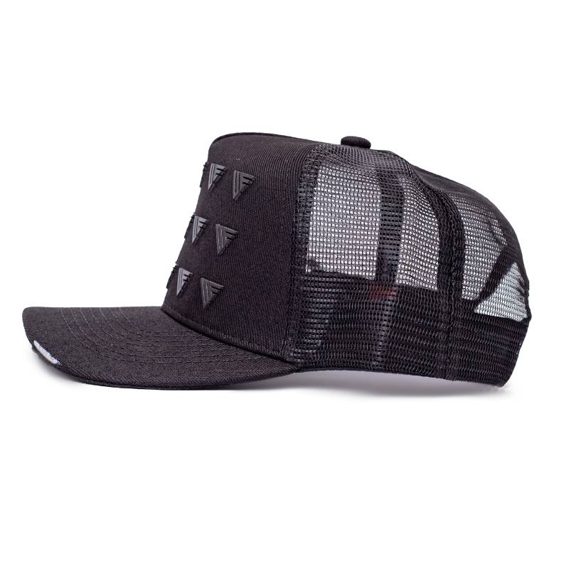 Multilogo Hat | Midnight Black