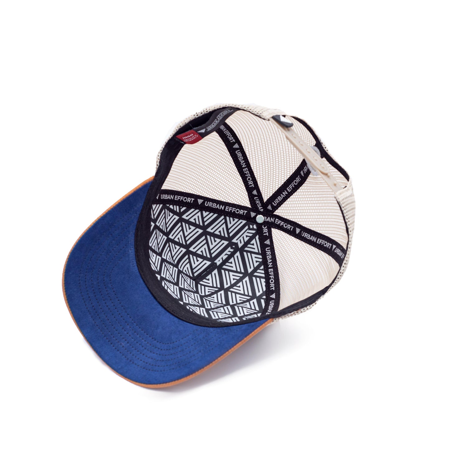 Brown + Blue Trucker Hat | Original's | Urban Effort - Urban Effort
