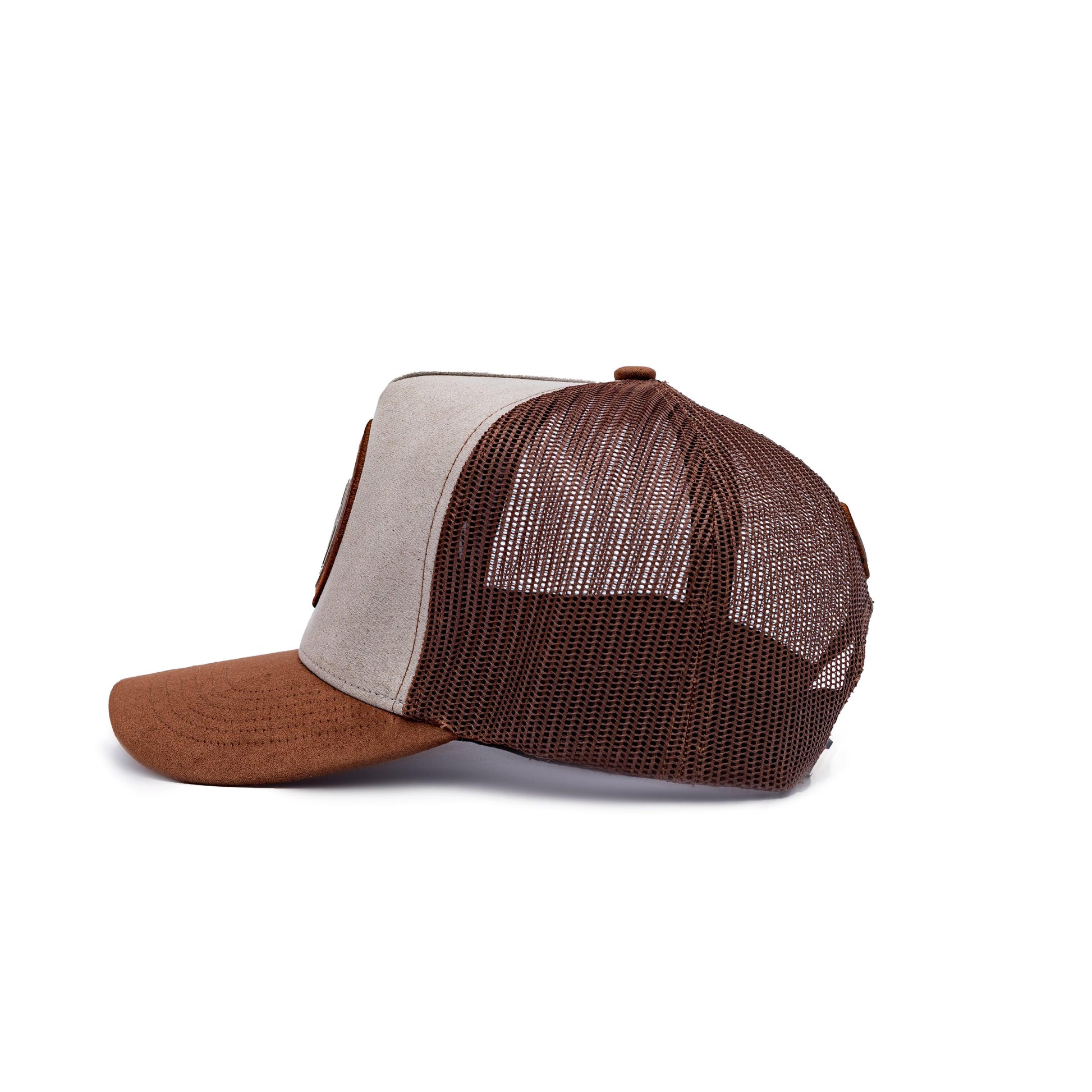 Gray + Brown Trucker Hat | Original's | Urban Effort - Urban Effort